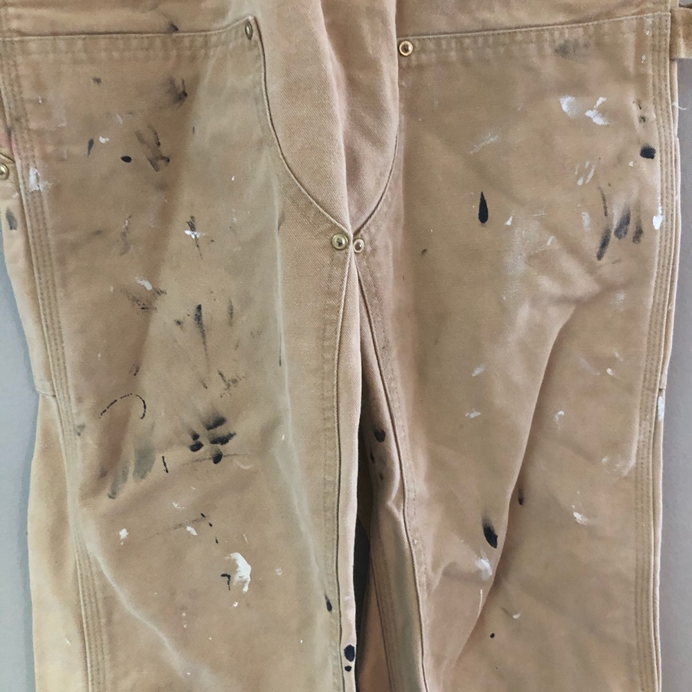 USA/union made painted Carhartt pants